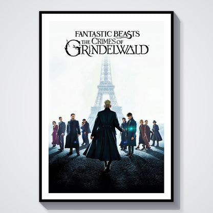 Flex Designs Poster Fantastic Beasts The Crimes of Grindelwald 8 x 10" Home Goods - Movie 2018 Movie Poster