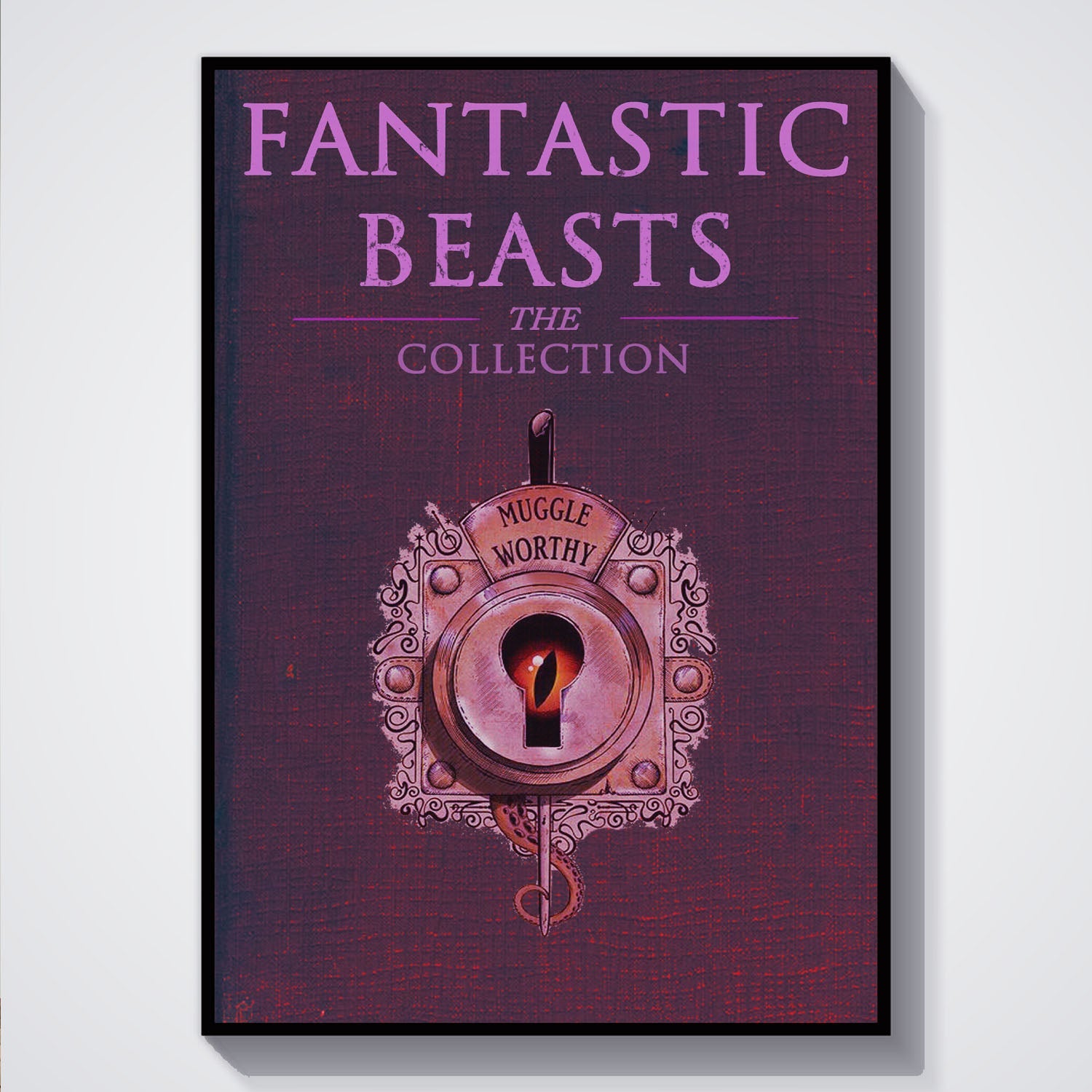 Flex Designs Poster Fantastic Beasts Collection Bookcover 5 x 7" Home Goods - Movie  Movie Poster