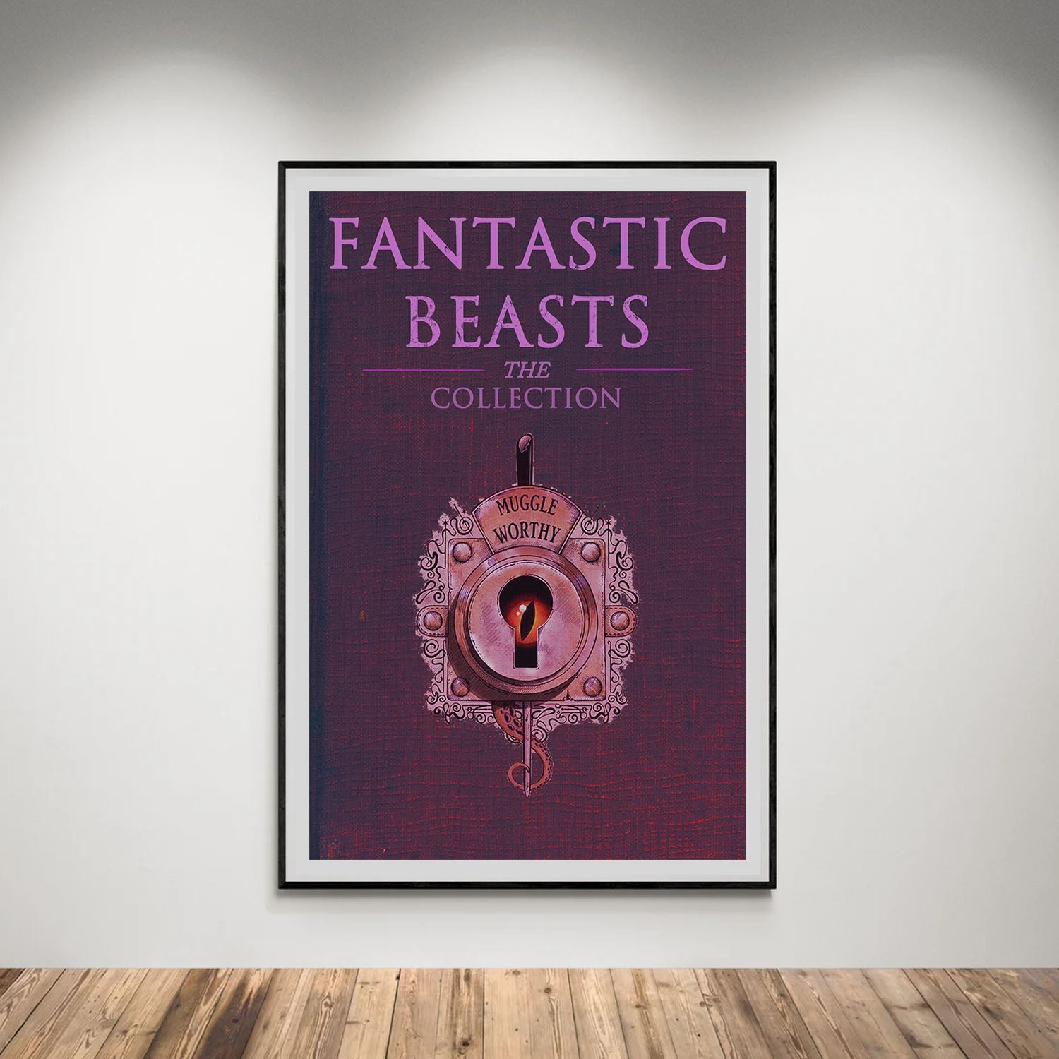 Flex Designs Poster Fantastic Beasts Collection Bookcover 5 x 7" Home Goods - Movie  Movie Poster