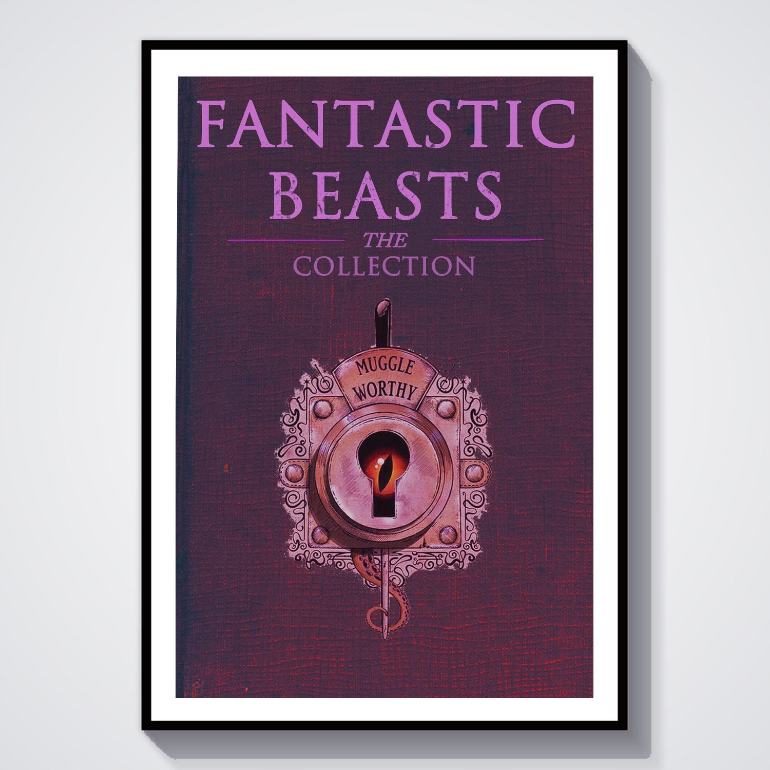 Flex Designs Poster Fantastic Beasts Collection Bookcover 8 x 10" Home Goods - Movie  Movie Poster