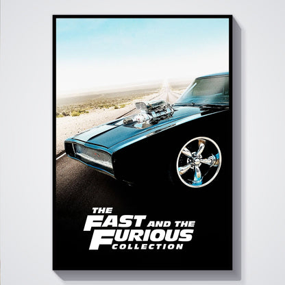 Flex Designs Poster Fast Furious Complete Collection Classic 5 x 7" Home Goods - Movie  Movie Poster