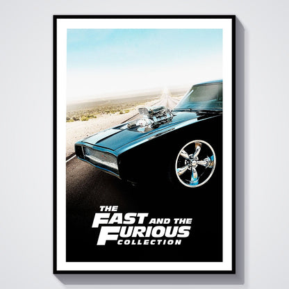 Flex Designs Poster Fast Furious Complete Collection Classic 8 x 10" Home Goods - Movie  Movie Poster