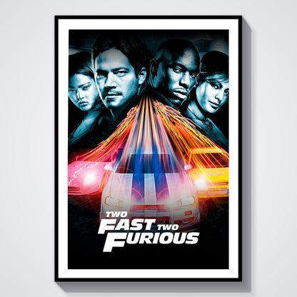 Flex Designs Poster 2 Fast 2 Furious Classic 8 x 10" Home Goods - Movie 2003 Movie Poster