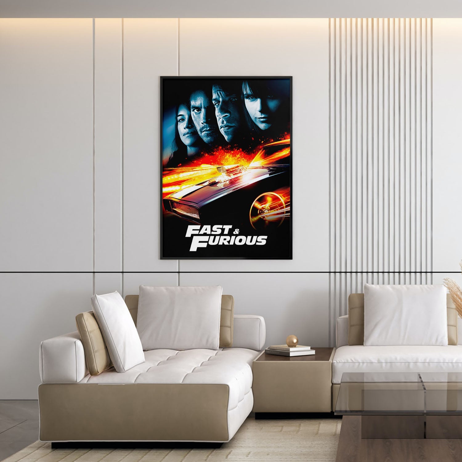 Flex Designs Poster Fast Furious Classic 5 x 7" Home Goods - Movie 2009 Movie Poster