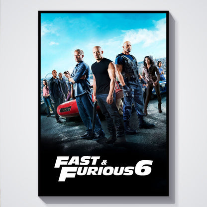 Flex Designs Poster Fast Furious 6 Classic 5 x 7" Home Goods - Movie 2013 Movie Poster