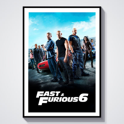 Flex Designs Poster Fast Furious 6 Classic 8 x 10" Home Goods - Movie 2013 Movie Poster
