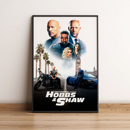 Flex Designs Poster Fast Furious Presents Hobbs Shaw Classic 5 x 7" Home Goods - Movie 2019 Movie Poster