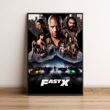 Flex Designs Poster Fast X Classic 5 x 7" Home Goods - Movie 2023 Movie Poster