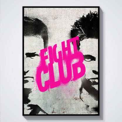 Flex Designs Poster Fight Club Theatrical 5 x 7" Home Goods - Movie 1999 Movie Poster