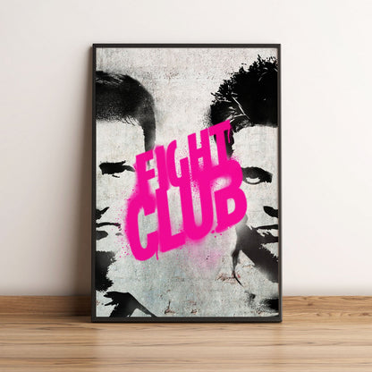 Flex Designs Poster Fight Club Theatrical 5 x 7" Home Goods - Movie 1999 Movie Poster