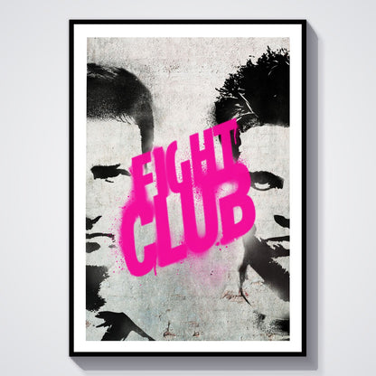Flex Designs Poster Fight Club Theatrical 8 x 10" Home Goods - Movie 1999 Movie Poster