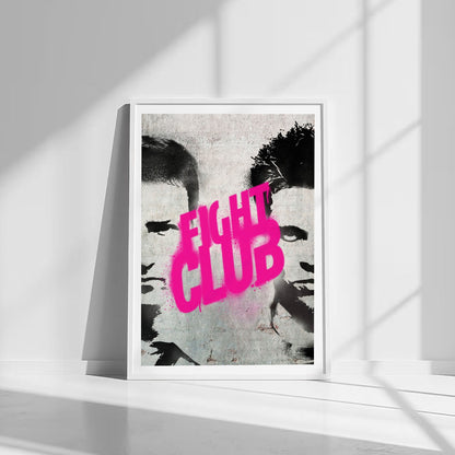 Flex Designs Poster Fight Club Theatrical 8 x 10" Home Goods - Movie 1999 Movie Poster