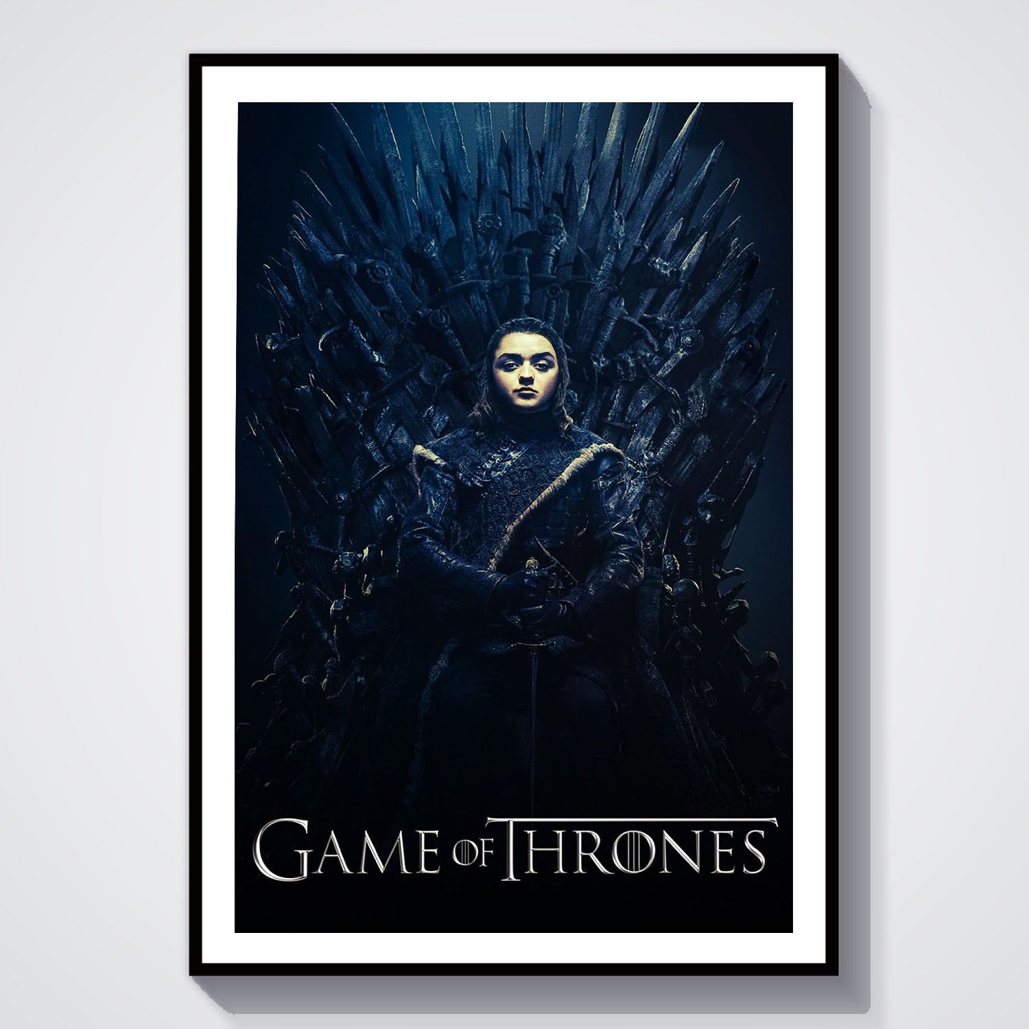 Flex Designs Poster Game of Thrones Arya Stark Classic 8 x 10" Home Goods - TV Show 2011 TV Show Poster