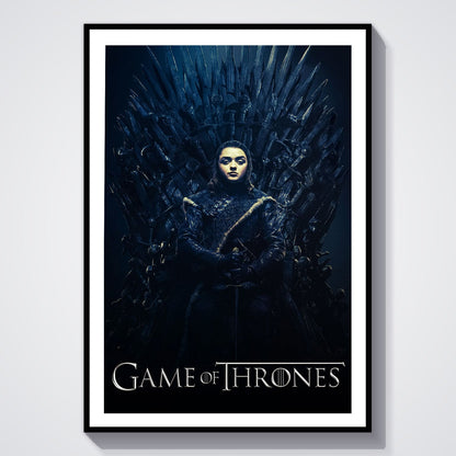 Flex Designs Poster Game of Thrones Arya Stark Classic 8 x 10" Home Goods - TV Show 2011 TV Show Poster