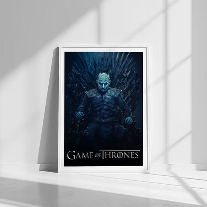 Flex Designs Poster Game of Thrones Night King Classic 8 x 10" Home Goods - TV Show 2011 TV Show Poster