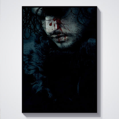 Flex Designs Poster Game of Thrones Jon Snow 5 x 7" Home Goods - TV Show 2011 TV Show Poster