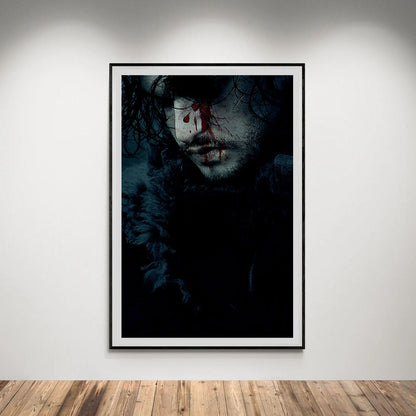 Flex Designs Poster Game of Thrones Jon Snow 5 x 7" Home Goods - TV Show 2011 TV Show Poster