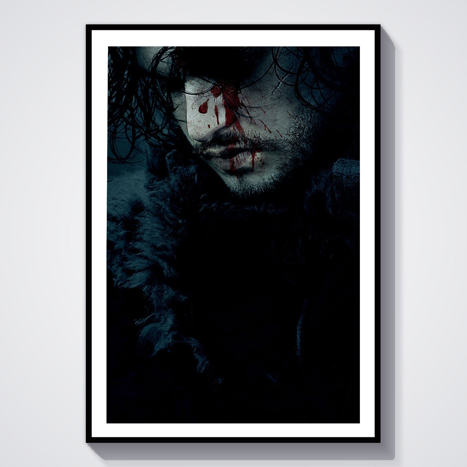 Flex Designs Poster Game of Thrones Jon Snow 8 x 10" Home Goods - TV Show 2011 TV Show Poster