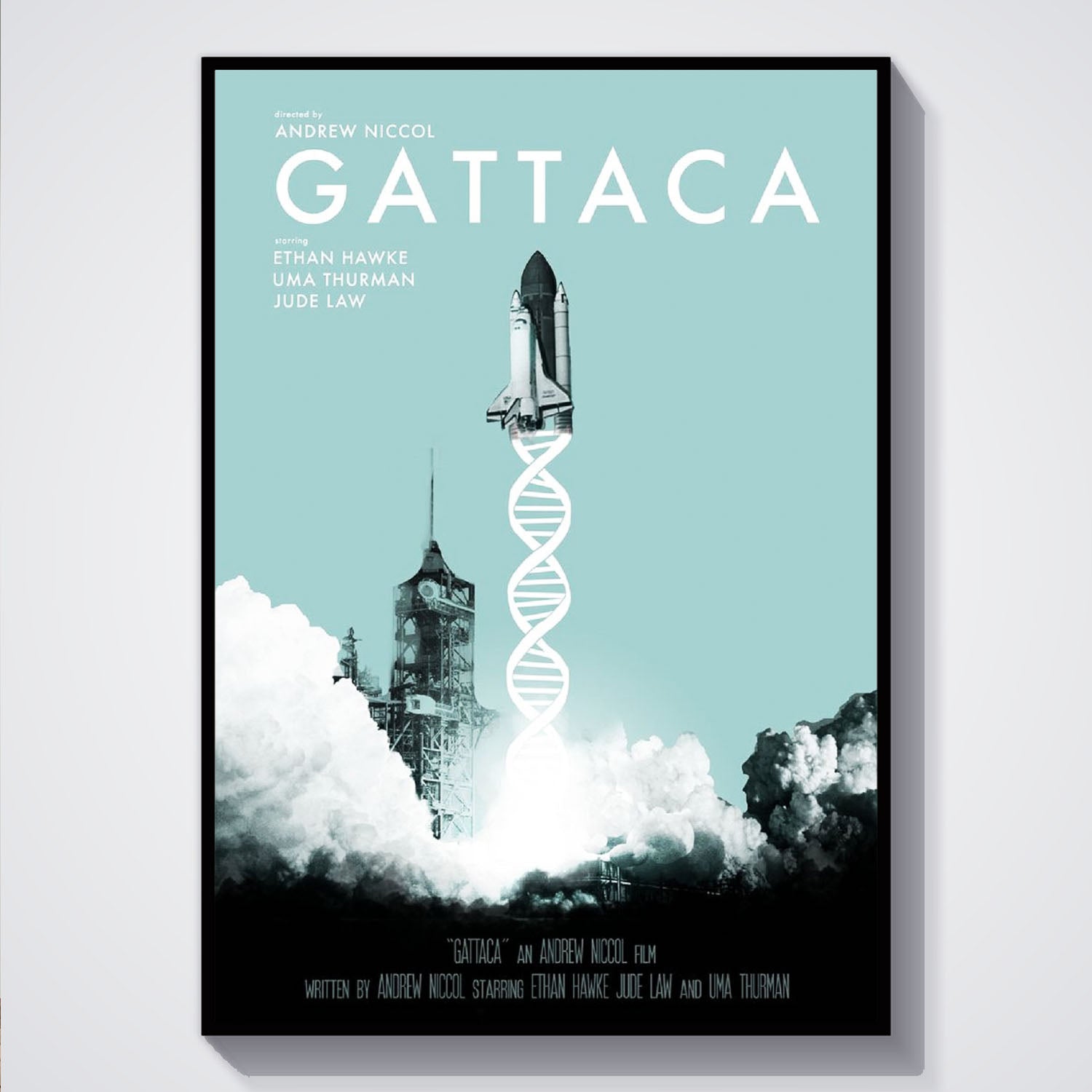 Gattaca Design Gattaca Poster Movie Poster – Flex Design Store
