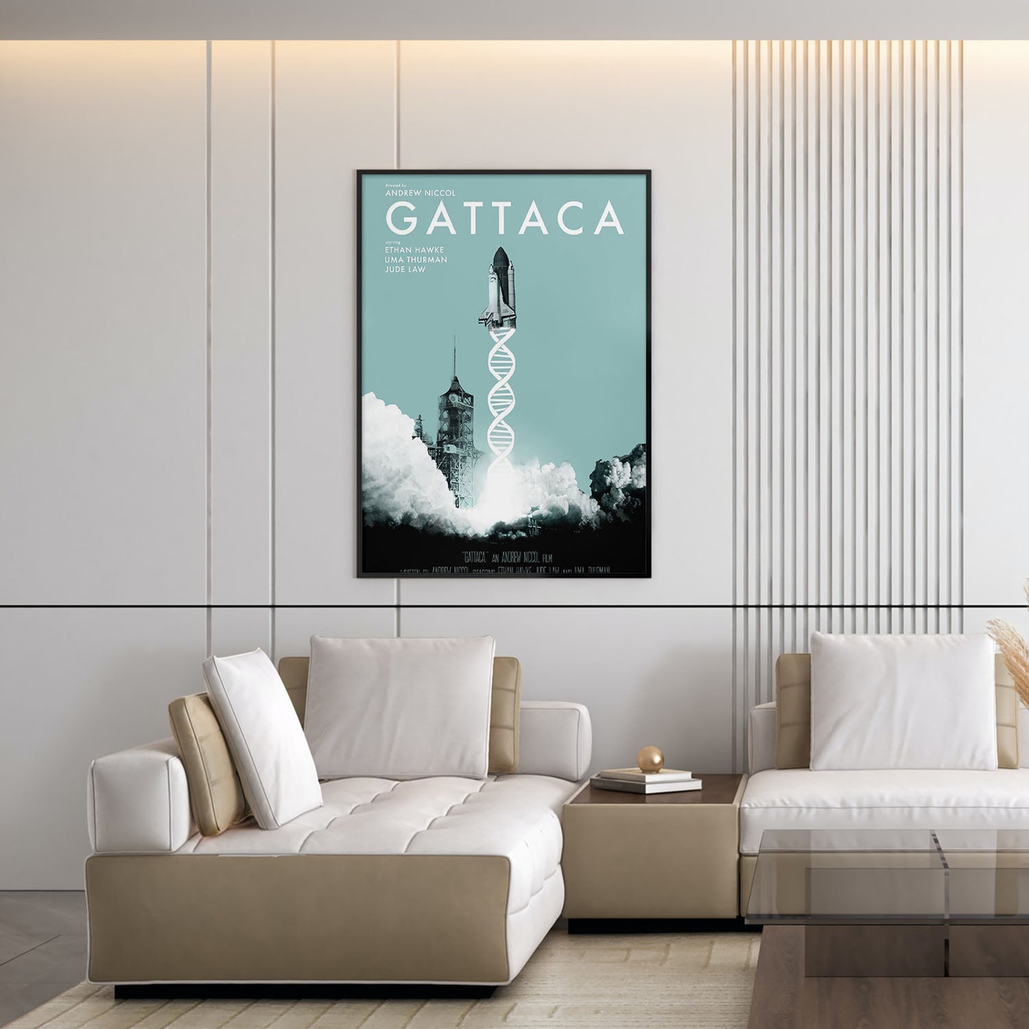 Flex Designs Poster Gattaca 5 x 7" Home Goods - Movie 1997 Movie Poster