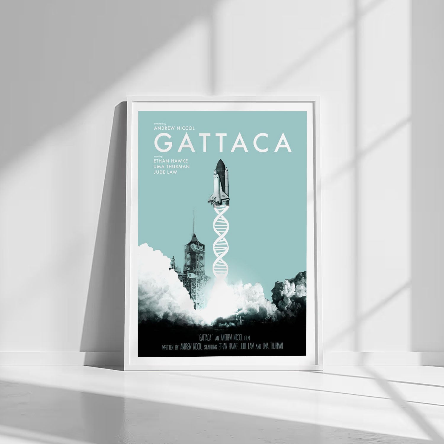 Flex Designs Poster Gattaca 8 x 10" Home Goods - Movie 1997 Movie Poster