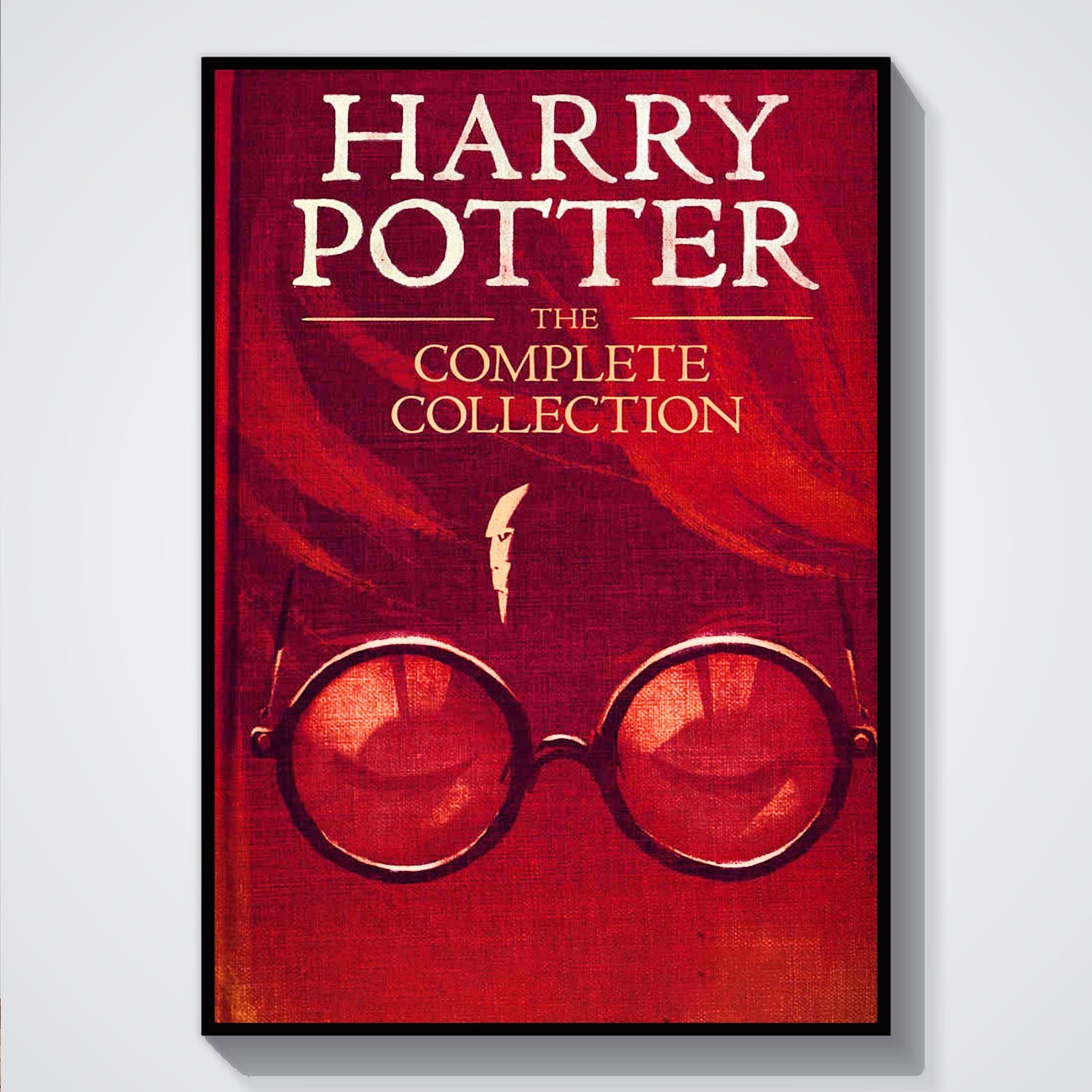 Flex Designs Poster Harry Potter Collection Bookcover 5 x 7" Home Goods - Movie  Movie Poster