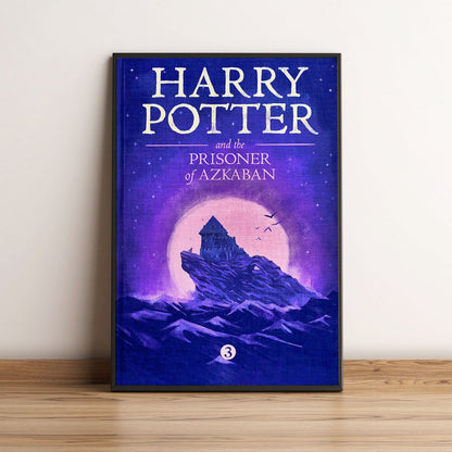 Flex Designs Poster Harry Potter and the Prisoner of Azkaban Bookcover 5 x 7" Home Goods - Movie 2004 Movie Poster