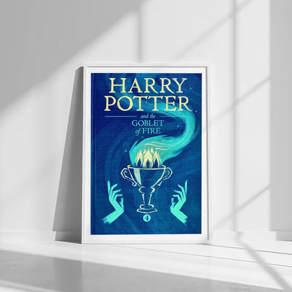 Flex Designs Poster Harry Potter and the Goblet of Fire Bookcover 8 x 10" Home Goods - Movie 2005 Movie Poster