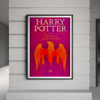Flex Designs Poster Harry Potter and the Order of the Phoenix Bookcover 8 x 10" Home Goods - Movie 2007 Movie Poster