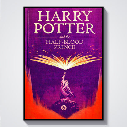 Flex Designs Poster Harry Potter and the Half-Blood Prince Bookcover 5 x 7" Home Goods - Movie 2009 Movie Poster