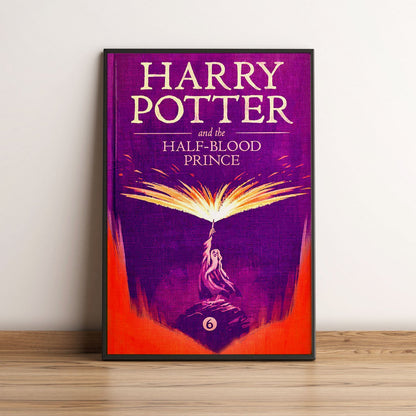 Flex Designs Poster Harry Potter and the Half-Blood Prince Bookcover 5 x 7" Home Goods - Movie 2009 Movie Poster