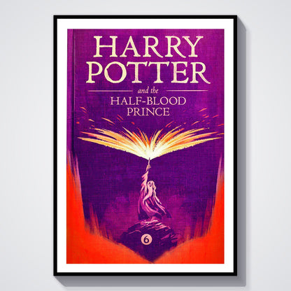 Flex Designs Poster Harry Potter and the Half-Blood Prince Bookcover 8 x 10" Home Goods - Movie 2009 Movie Poster