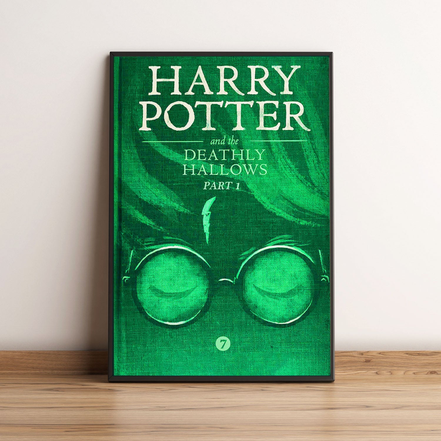 Flex Designs Poster Harry Potter and the Deathly Hallows Part 1 Bookcover 5 x 7" Home Goods - Movie 2010 Movie Poster