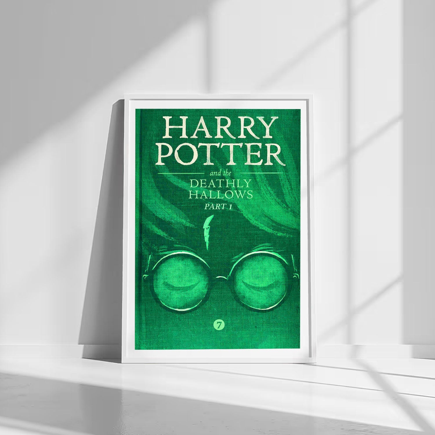 Flex Designs Poster Harry Potter and the Deathly Hallows Part 1 Bookcover 8 x 10" Home Goods - Movie 2010 Movie Poster