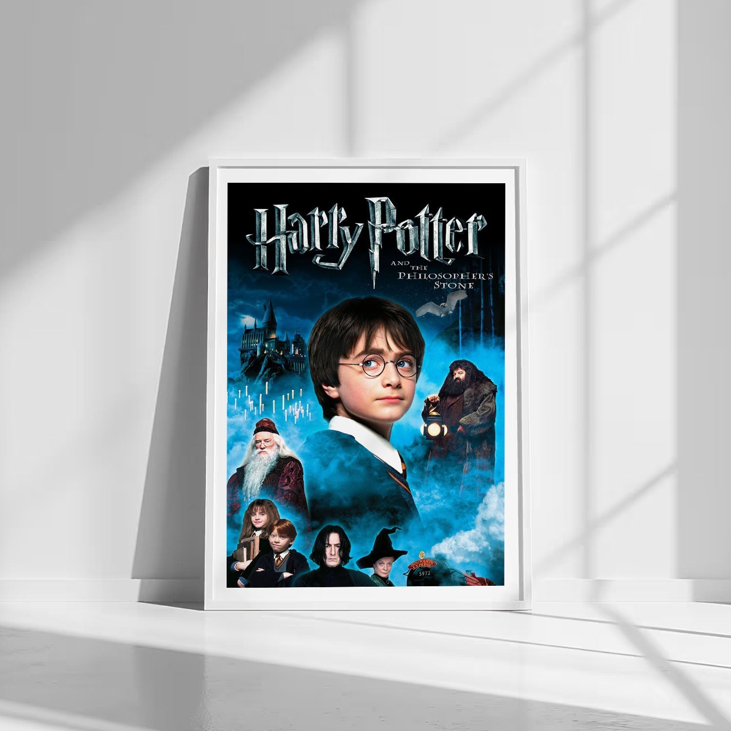 Flex Designs Poster Harry Potter and the Philosophers Stone Classic 8 x 10" Home Goods - Movie 2001 Movie Poster