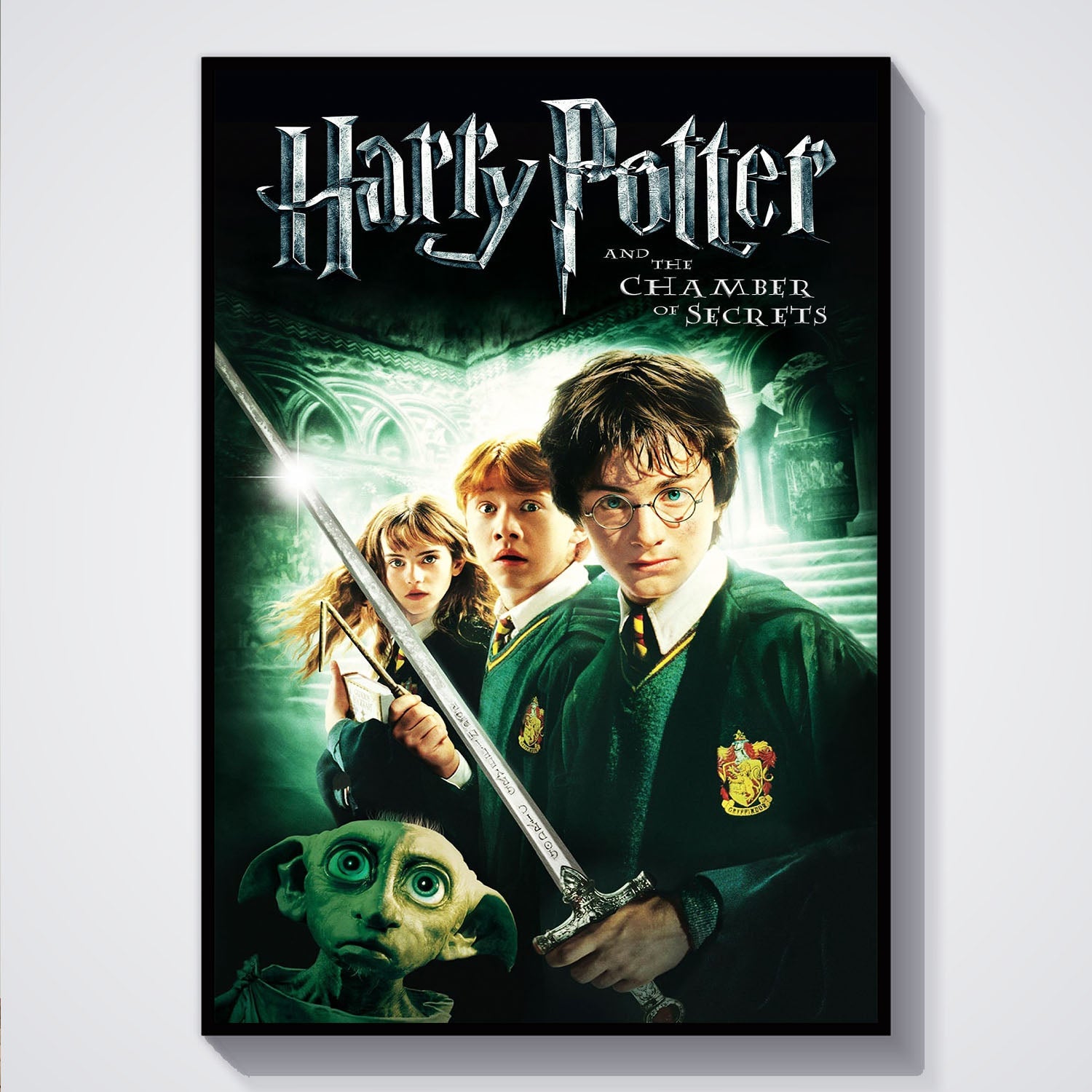 Flex Designs Poster Harry Potter and the Chamber of Secrets Classic 5 x 7" Home Goods - Movie 2002 Movie Poster