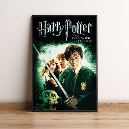 Flex Designs Poster Harry Potter and the Chamber of Secrets Classic 5 x 7" Home Goods - Movie 2002 Movie Poster