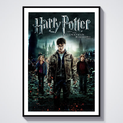 Flex Designs Poster Harry Potter and the Deathly Hallows Part 2 Classic 8 x 10" Home Goods - Movie 2011 Movie Poster