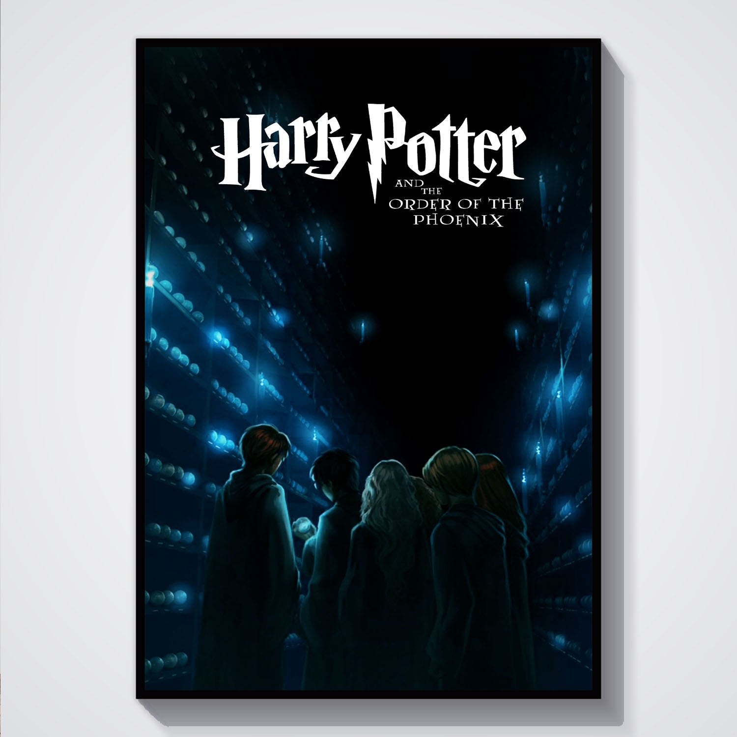 Flex Designs Poster Harry Potter and the Order of the Phoenix Minimalist 5 x 7" Home Goods - Movie 2007 Movie Poster
