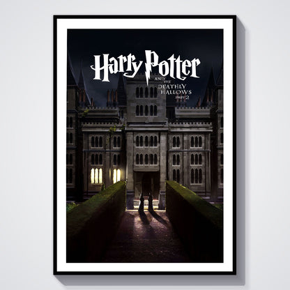 Flex Designs Poster Harry Potter and the Deathly Hallows Part 2 Minimalist 8 x 10" Home Goods - Movie 2011 Movie Poster