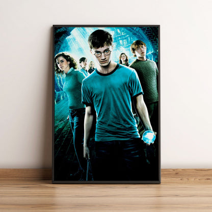 Flex Designs Poster Harry Potter and the Order of the Phoenix Textless 5 x 7" Home Goods - Movie 2007 Movie Poster