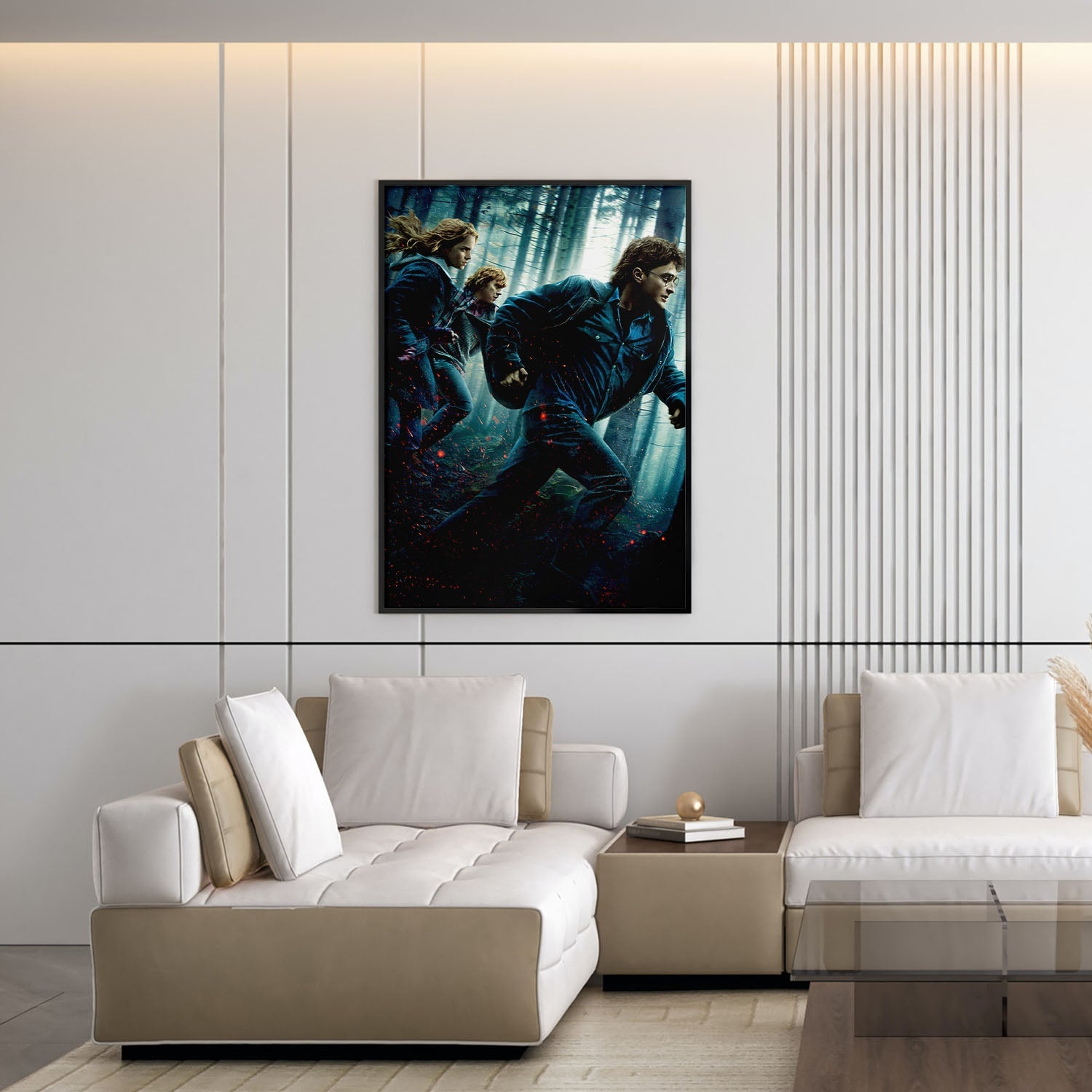 Flex Designs Poster Harry Potter and the Deathly Hallows Part 1 Textless 5 x 7" Home Goods - Movie 2010 Movie Poster