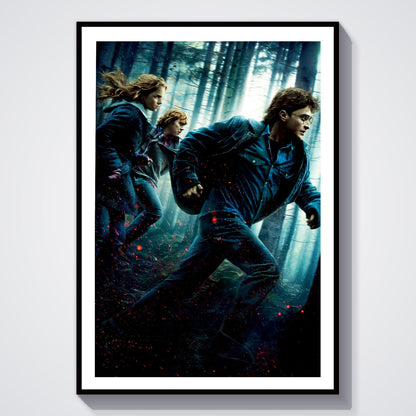 Flex Designs Poster Harry Potter and the Deathly Hallows Part 1 Textless 8 x 10" Home Goods - Movie 2010 Movie Poster