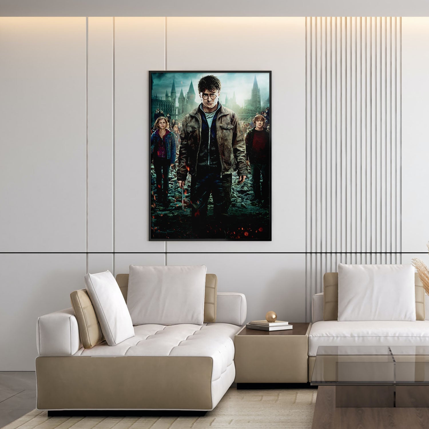 Flex Designs Poster Harry Potter and the Deathly Hallows Part 2 Textless 5 x 7" Home Goods - Movie 2011 Movie Poster