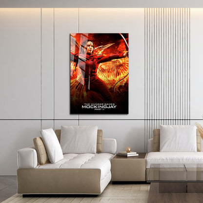 Flex Designs Metal Poster The Hunger Games Mockingjay - Part 2 16 x 24" Home Goods - Movie 2015 Movie Metal Poster