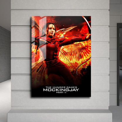 Flex Designs Metal Poster The Hunger Games Mockingjay - Part 2 24 x 36" Home Goods - Movie 2015 Movie Metal Poster