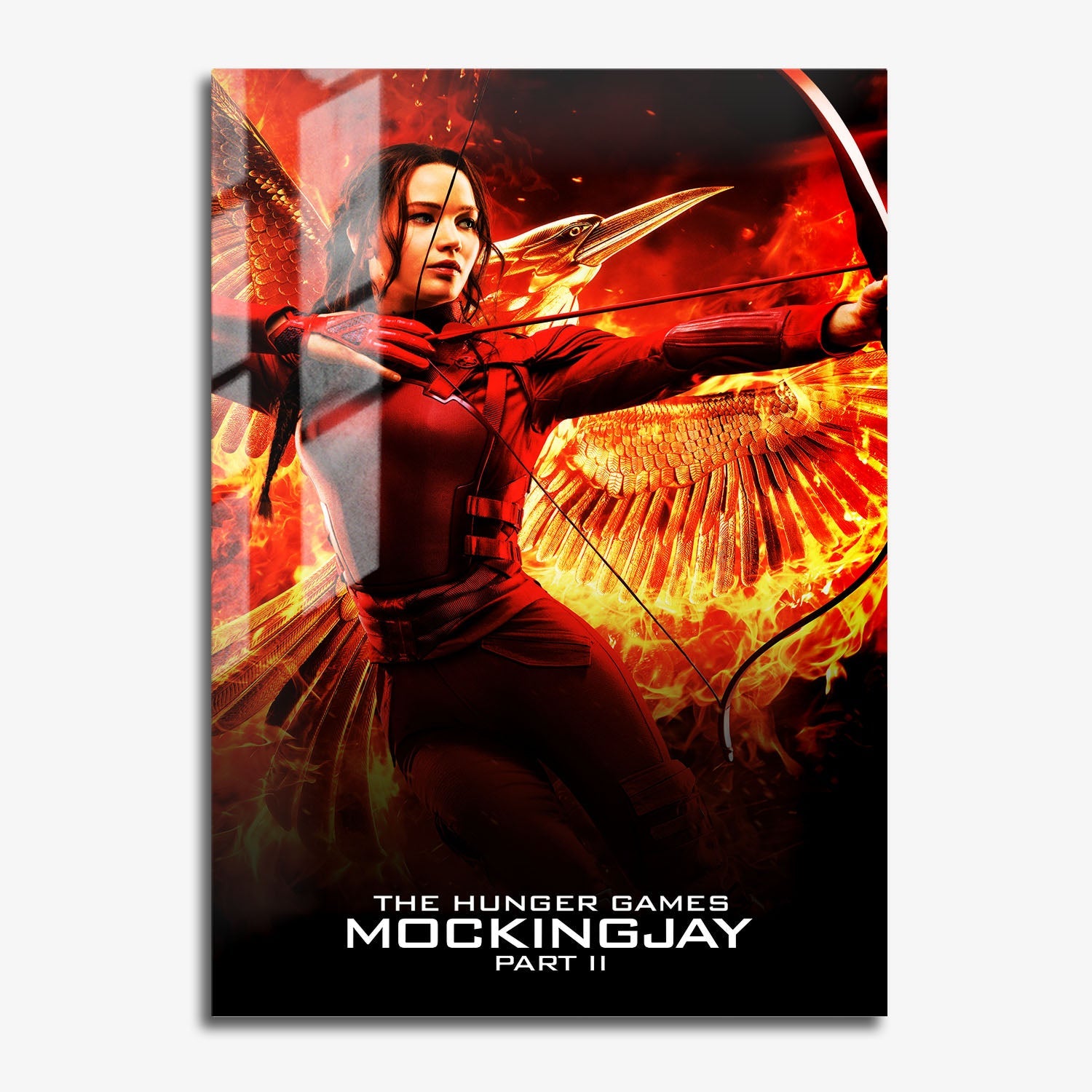 Flex Designs Metal Poster The Hunger Games Mockingjay - Part 2 11 x 17" Home Goods - Movie 2015 Movie Metal Poster
