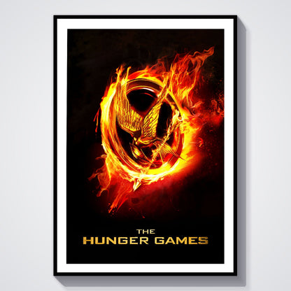 Flex Designs Poster The Hunger Games Minimalist 8 x 10" Home Goods - Movie 2012 Movie Poster