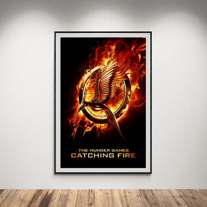 Flex Designs Poster The Hunger Games Catching Fire Minimalist 5 x 7" Home Goods - Movie 2013 Movie Poster