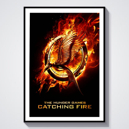Flex Designs Poster The Hunger Games Catching Fire Minimalist 8 x 10" Home Goods - Movie 2013 Movie Poster